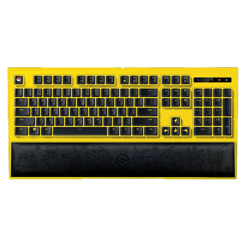 Razer x Pokémon Pikachu 2023 Special Edition Gaming Keyboard - لوحة مفاتيح
